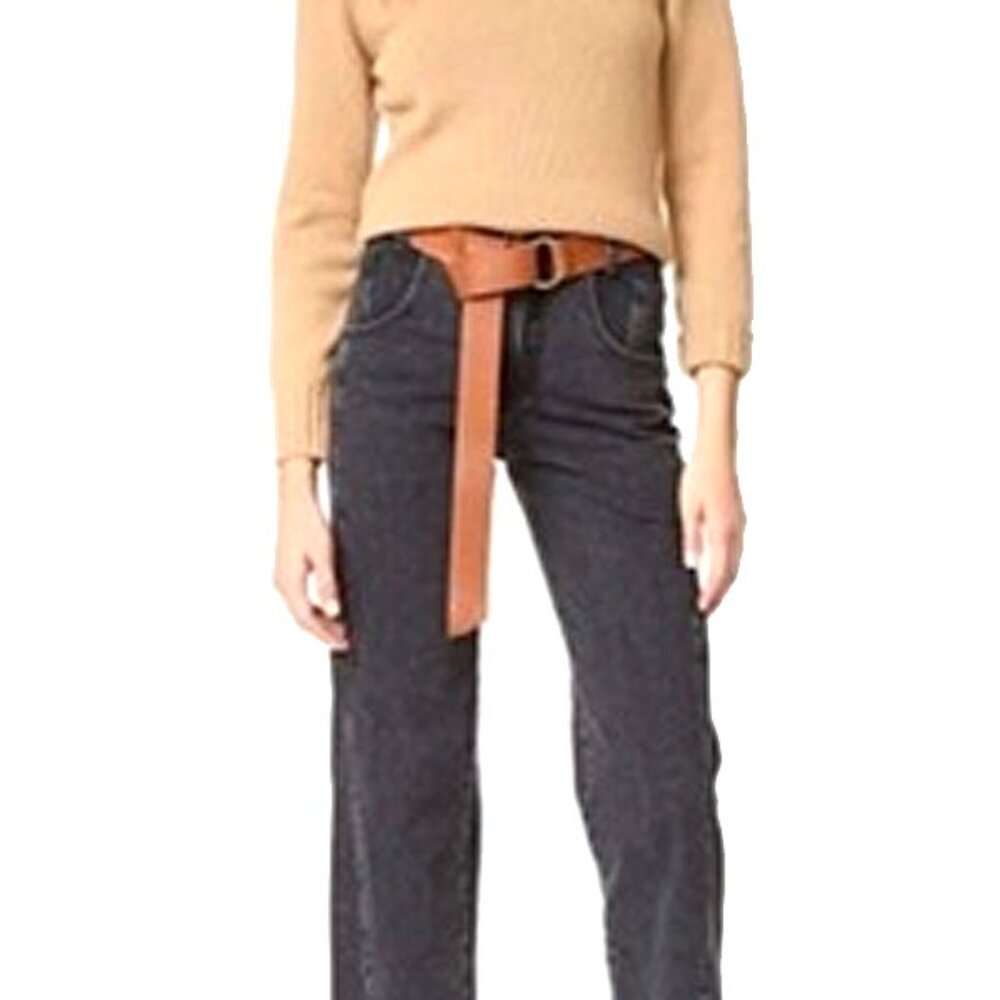 NEW B-low the Belt Camel Tan Vegan Leather Wrap Belt One Size